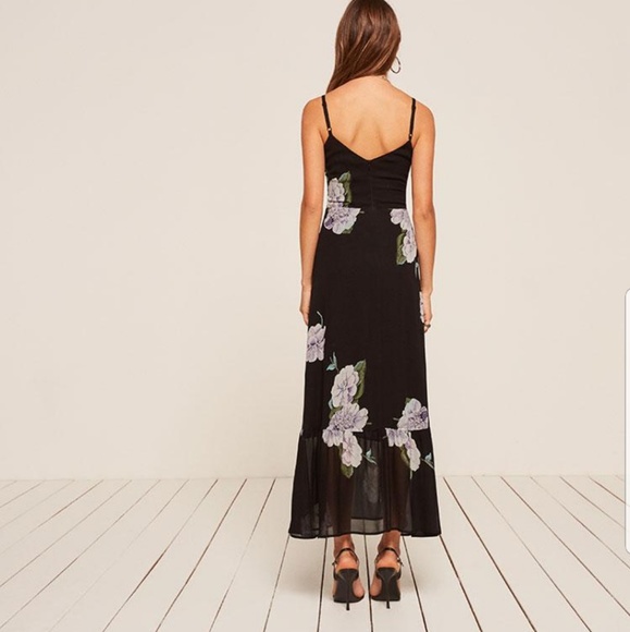 Reformation Natalie Dress in Cascade - Picture 3 of 5